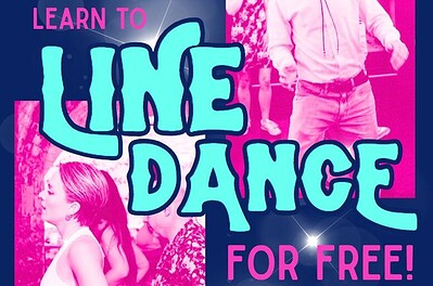 Learn to Line Dance for free w/ Cowboy my Choreo at The Canteen