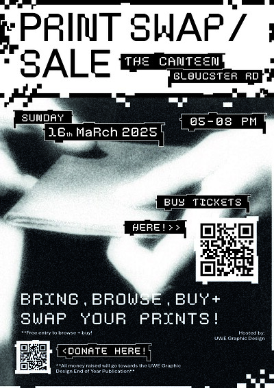 Print Swap/Sale Fundraiser at The Canteen
