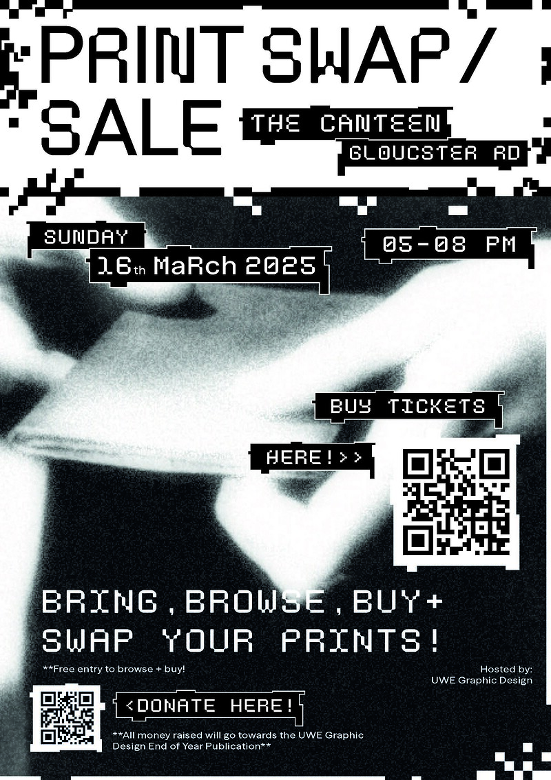 Print Swap/Sale Fundraiser at The Canteen