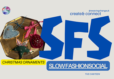 Slow Fashion Social- Christmas Ornaments at The Canteen