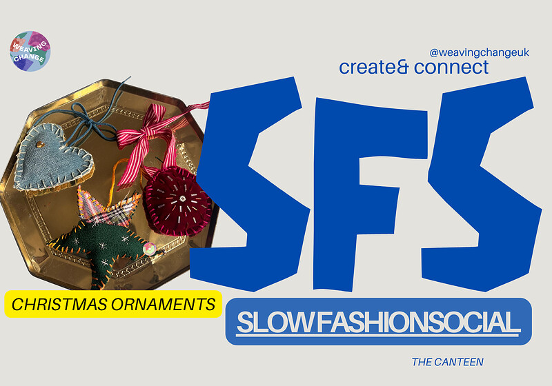 Slow Fashion Social- Christmas Ornaments at The Canteen