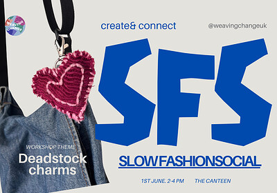 Slow Fashion Social - Deadstock Charms at The Canteen
