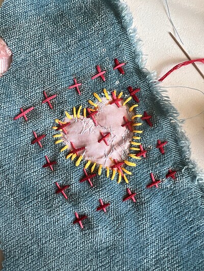 Slow Fashion Social - Visible Mending at The Canteen