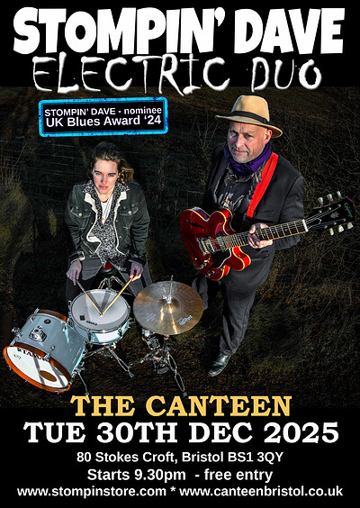 Stompin' Dave Electric Duo at The Canteen