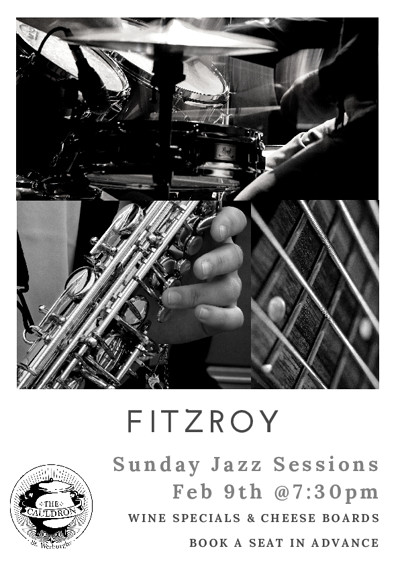 Sunday Jazz Sessions at The Cauldron Restaurant