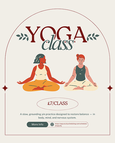 Yin Yoga for the Summer Solstice at The Chantry Community and Arts Centre