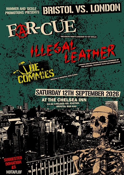 Far-Cue // Illegal Leather // The Commies // Social Security at The Chelsea Inn