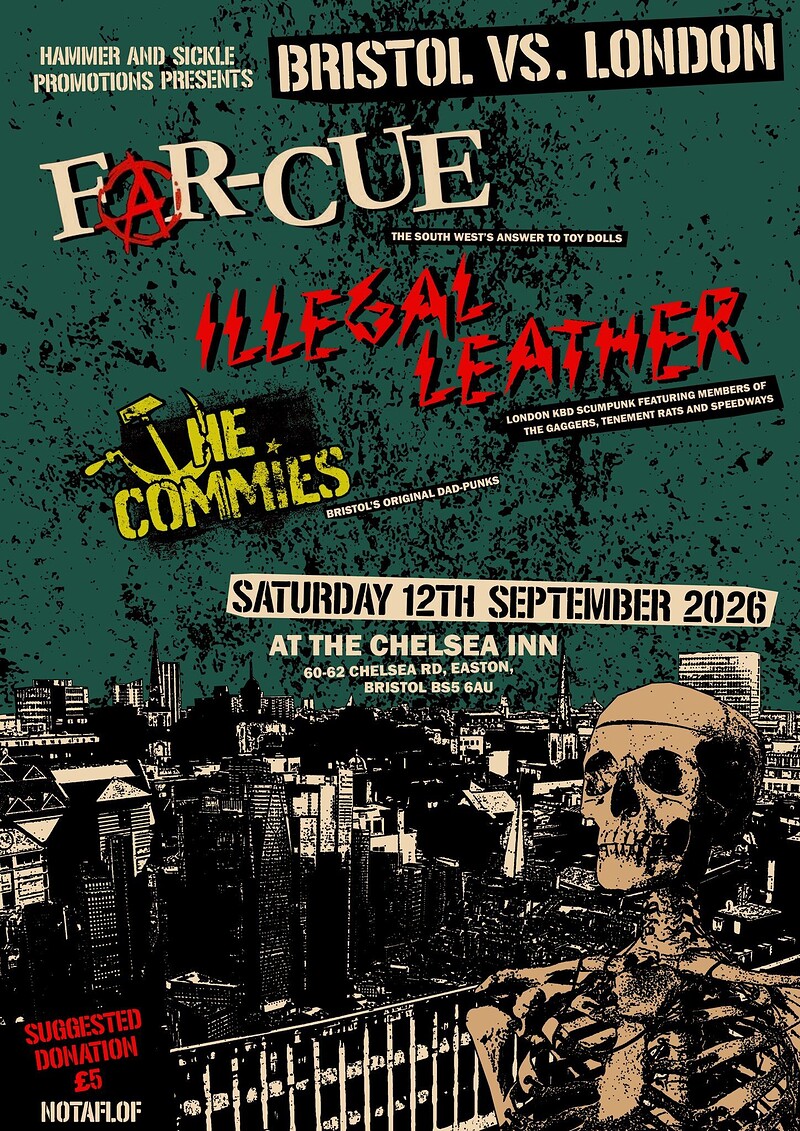 Far-Cue, Illegal Leather, The Commies at The Chelsea Inn