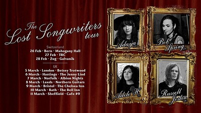 Lost Songwriters tour at The Chelsea Inn