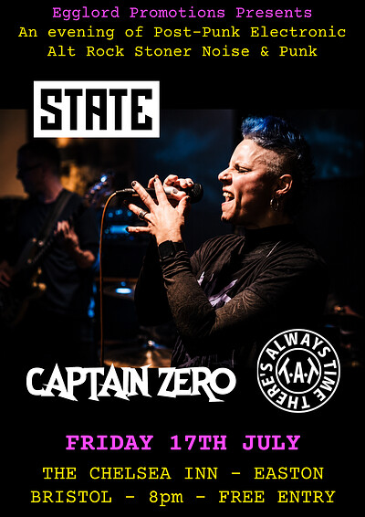 STATE - CAPTAIN ZERO - T.A.T (There’s Always Time at The Chelsea Inn
