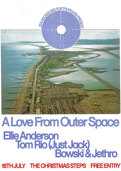 A Love From Outer Space w/ Zen Arcade & Pub Tropicana at The Christmas Steps