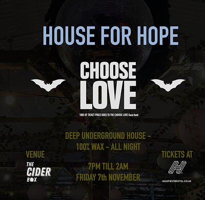 ChooseLove at the Tap Room for Gaza at The Cider Box Tap Room