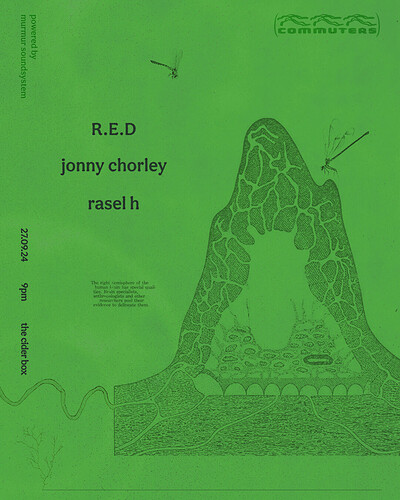 commuters W/ R.E.D, Jonny Chorley & rasel H at The Cider Box Tap Room
