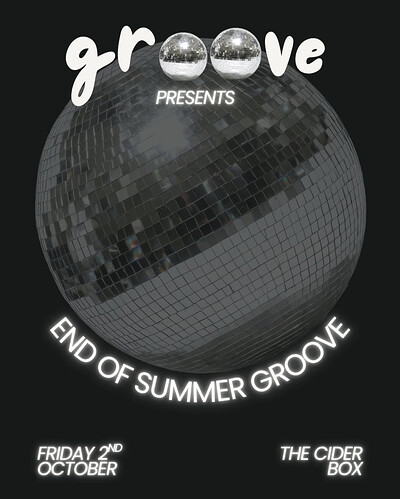 End Of Summer GROOVE at The Cider Box Tap Room