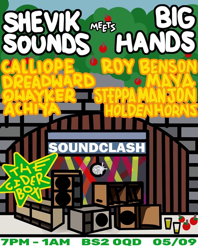 SHEVIK SOUNDS MEETS BIG HANDS SOUND at The Cider Box Tap Room