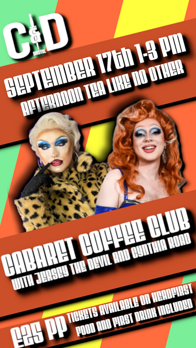 Cabaret Coffee Club at The Cloak and Dagger
