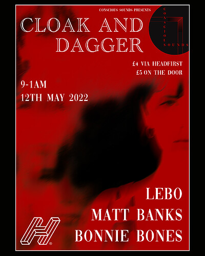 Conscious Sounds Presents- Lebo at The Cloak and Dagger
