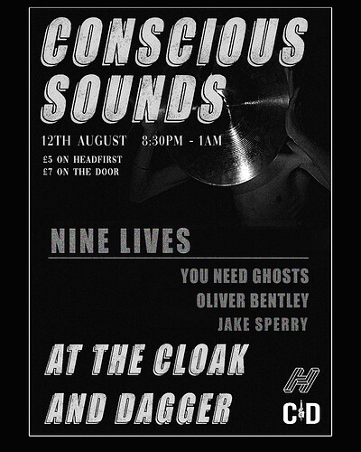 Nine lives at cloak at The Cloak and Dagger