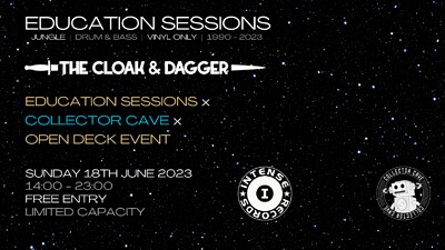 Open Decks - Vinyl Only - Liquid/Jungle at The Cloak and Dagger