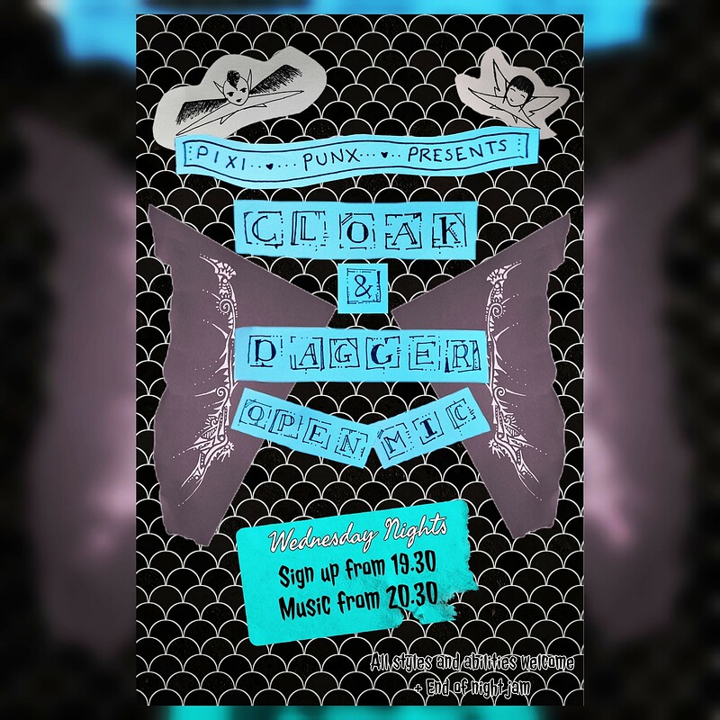 Open Mic Night at The Cloak and Dagger