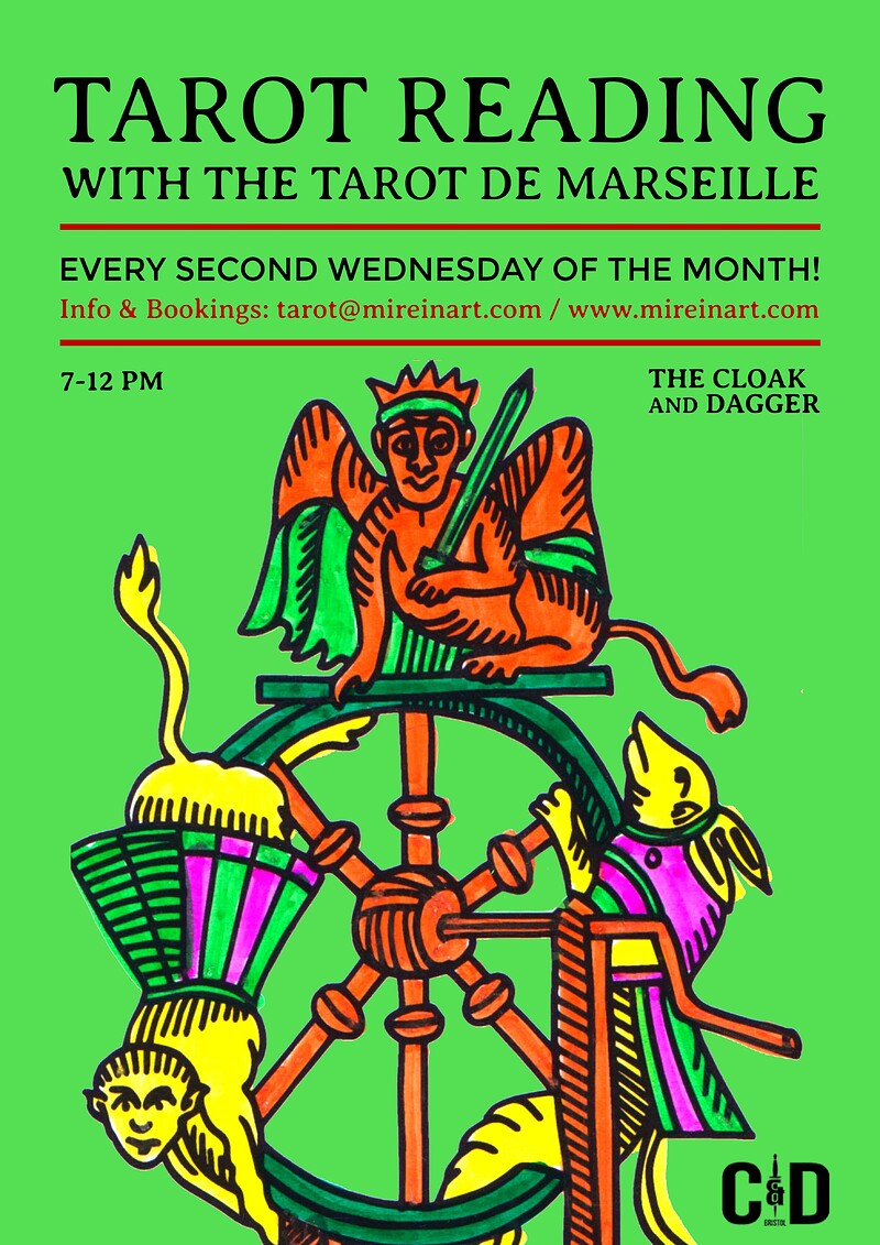 Tarot Reading at The Cloak and Dagger