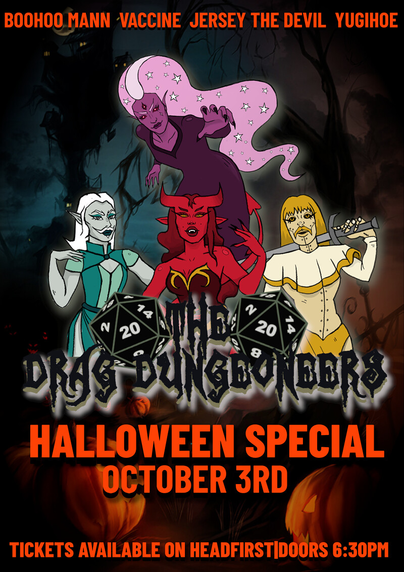 The Drag Dungeoneers HALLOWEEN SPECIAL at The Cloak and Dagger