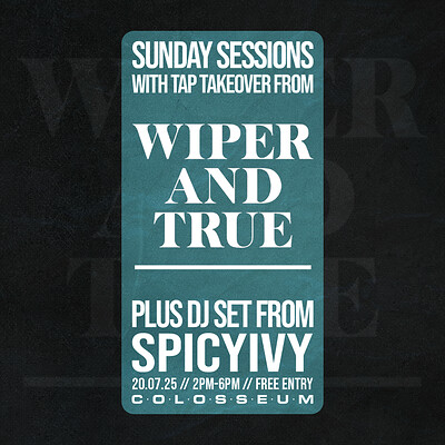 Sunday Sessions: SPICYIVY + Wiper And True at The Colosseum