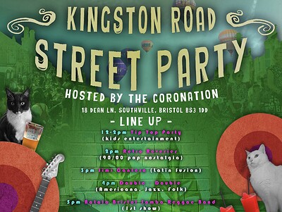 The Kingston Road community Street Party at The Coronation
