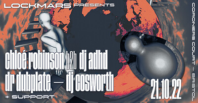 Chloé Robinson, Dr. Dubplate, DJ ADHD, DJ Cosworth at The Coroner's Court