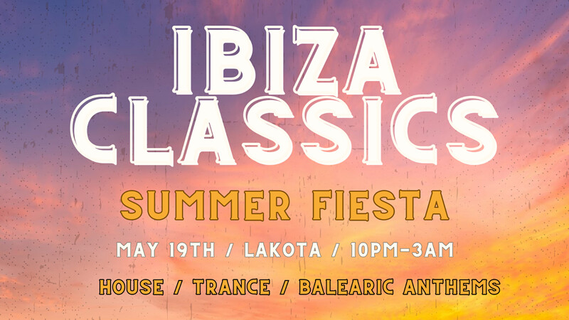 Ibiza Classics: Summer Fiesta at The Coroner's Court