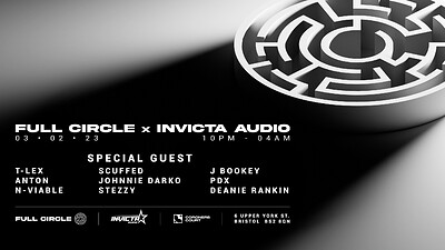 Invicta Audio x Full Circle at The Coroner's Court