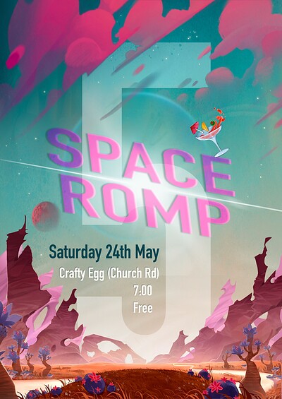Space Romp at The Crafty Egg (Church Road)