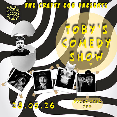Toby's Comedy Club at The Crafty Egg (Fishponds)