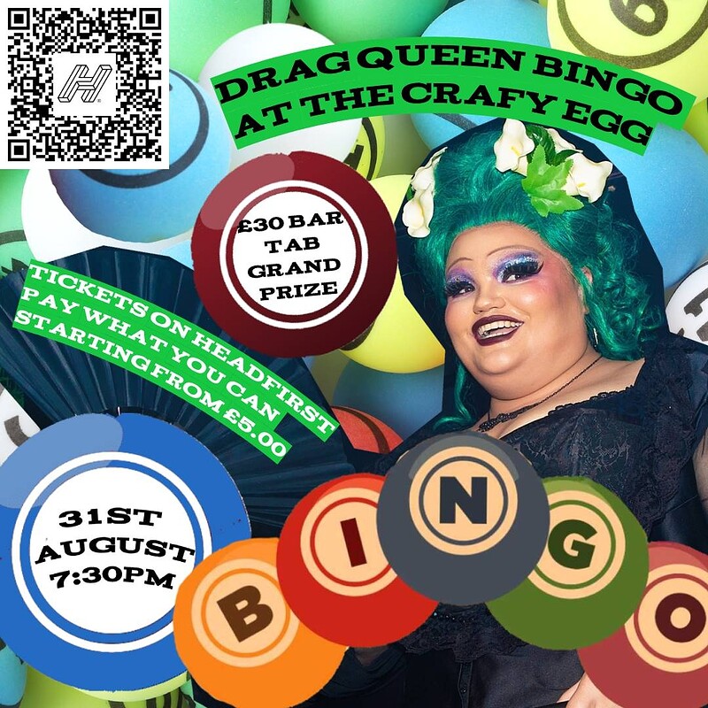 Drag Queen Bingo at The Crafty Egg at The Crafty Egg Fishponds