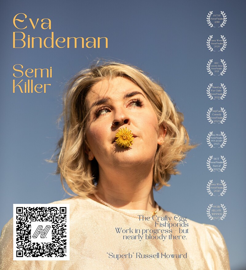 Eva Bindeman - Semi Killer at The Crafty Egg FISHPONDS