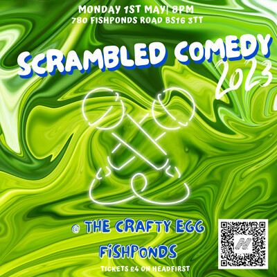 Scrambled Comedy at The Crafty Egg FISHPONDS