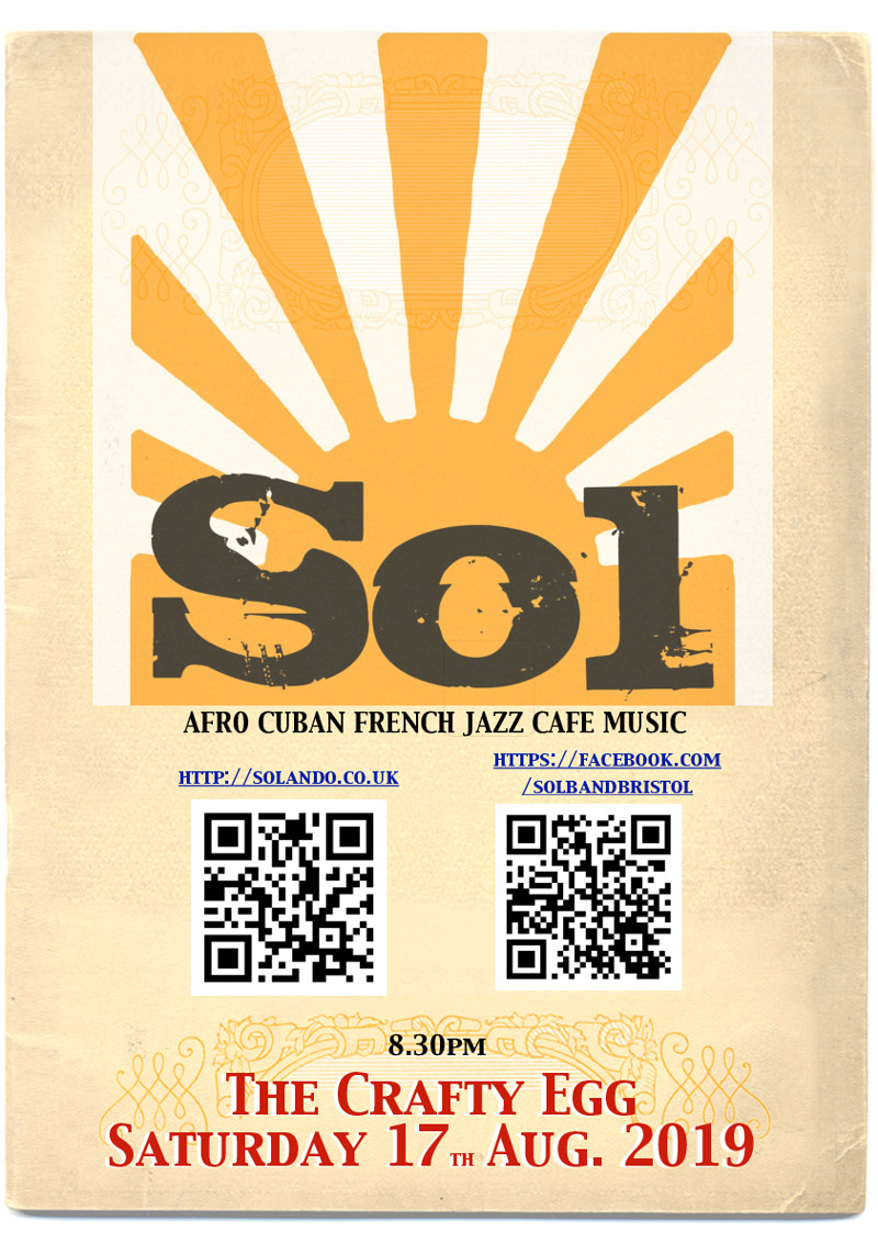 Sol - cafe performance at The Crafty Egg