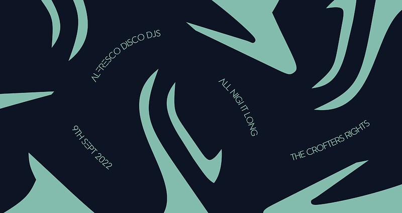 Alfresco Disco and friends all night long at Crofters Rights
