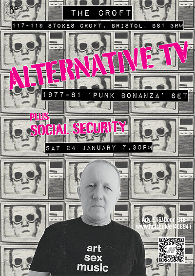 Alternative TV. 1977-81 'Punk Bonanza' Set at The Croft