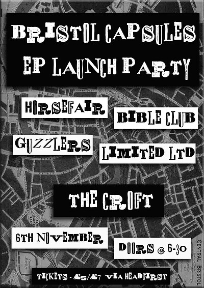 Bristol Capsules EP launch party at The Croft