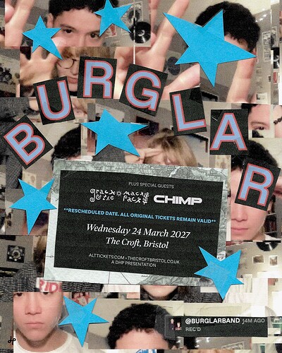 BURGLAR at The Croft