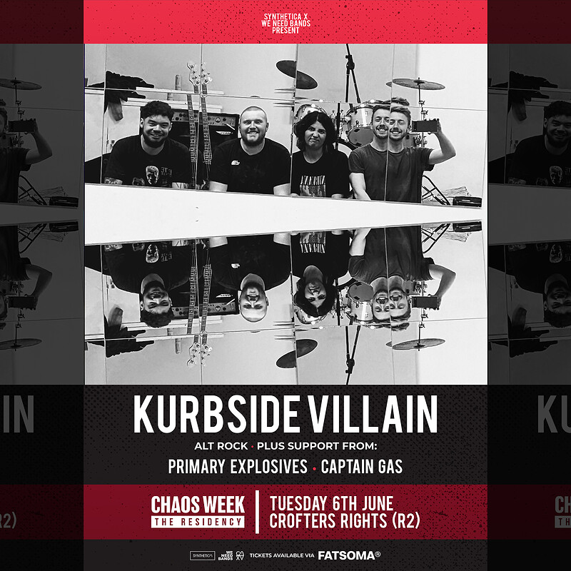 CHAOS WEEK | Kurbside Villain + Support at Crofters Rights