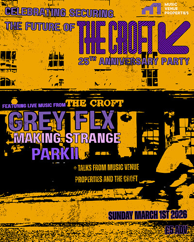 Croft Purchase Celebration at The Croft