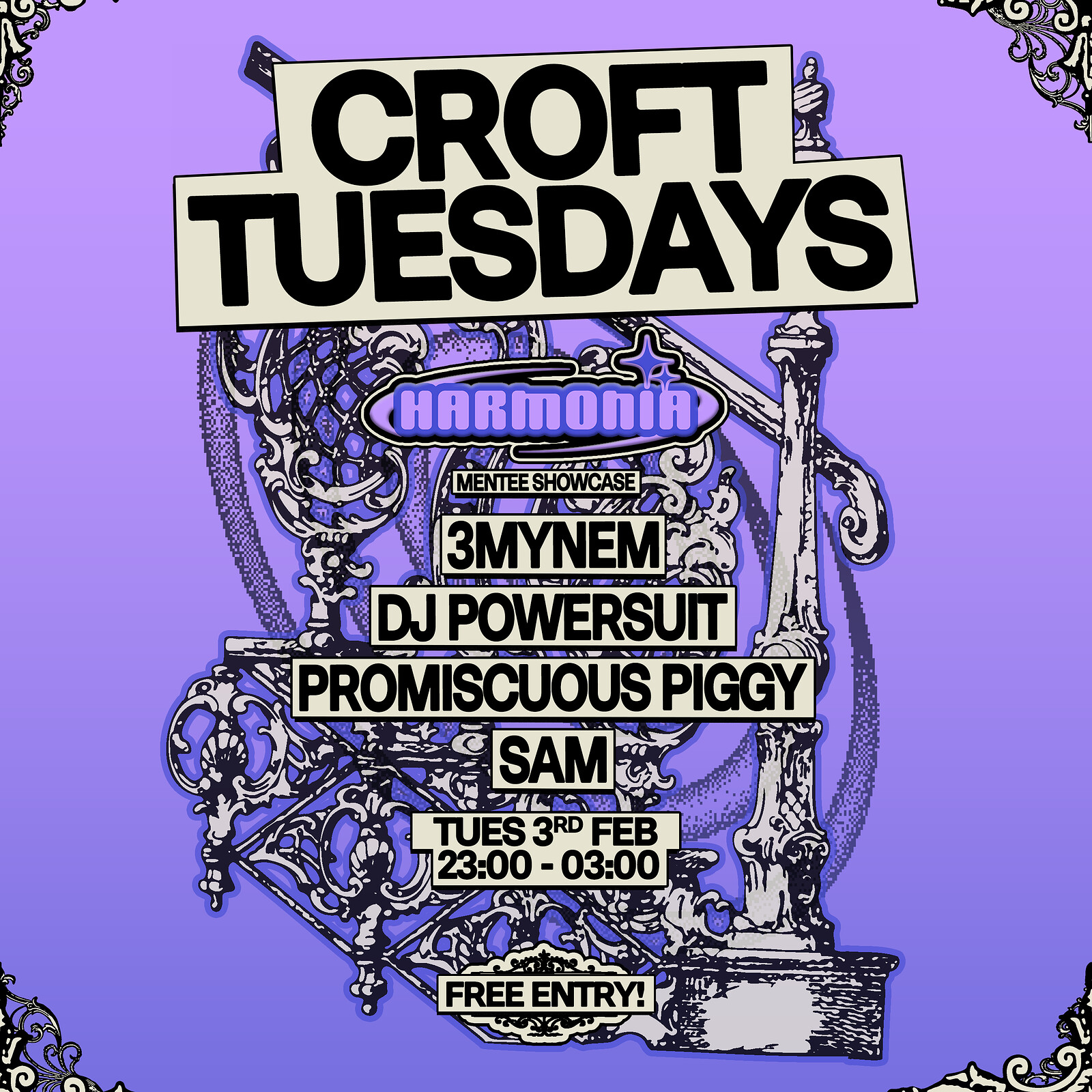 Croft Tuesdays: Harmonia Mentee Showcase at The Croft