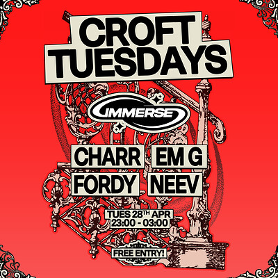 Croft Tuesdays: Immerse at The Croft