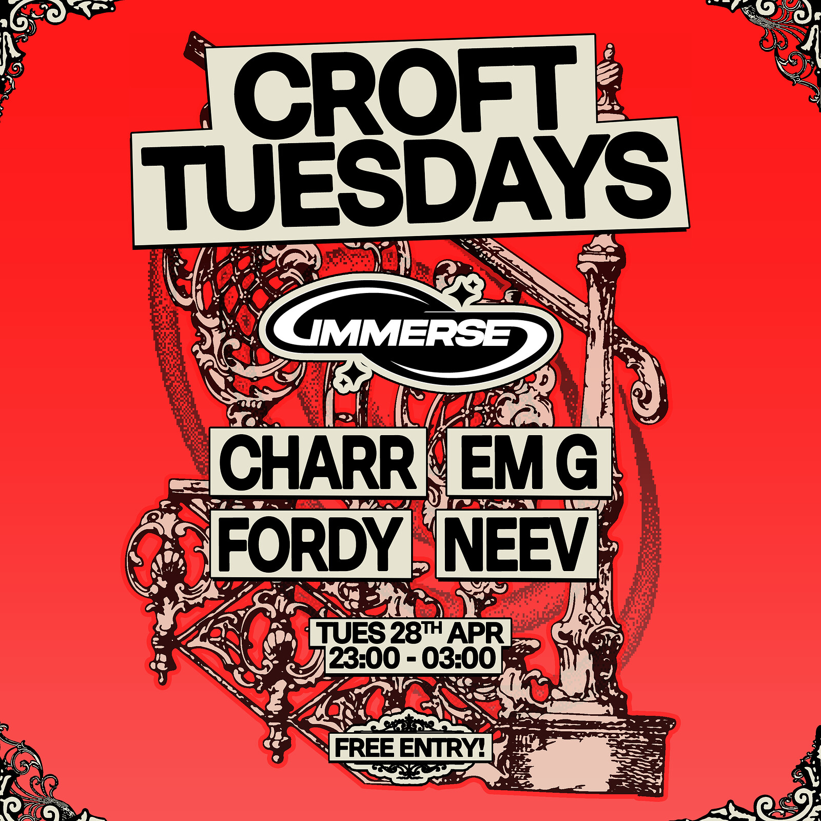 Croft Tuesdays: Immerse at The Croft