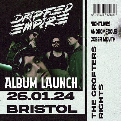 Drip Fed Empire - 'Revolutionist' Album Launch at Crofters Rights