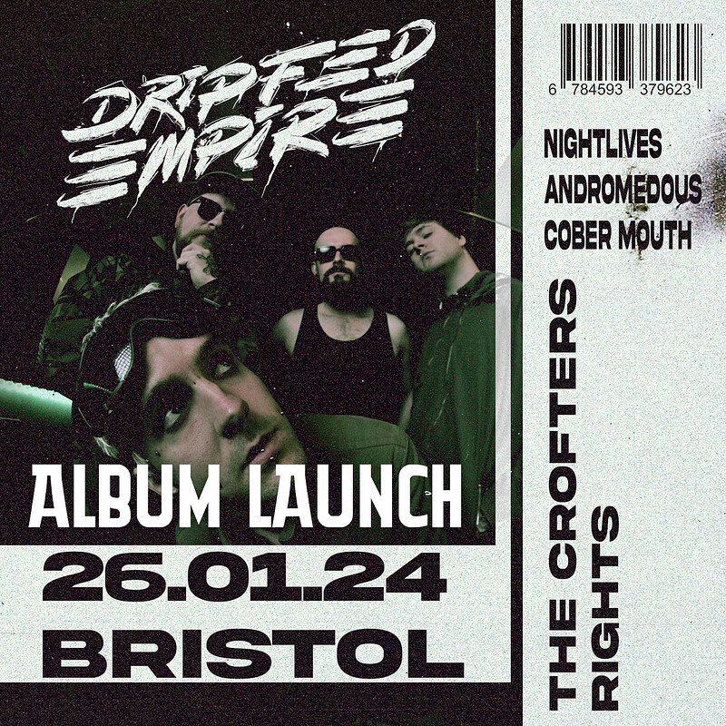 Drip Fed Empire - 'Revolutionist' Album Launch at Crofters Rights