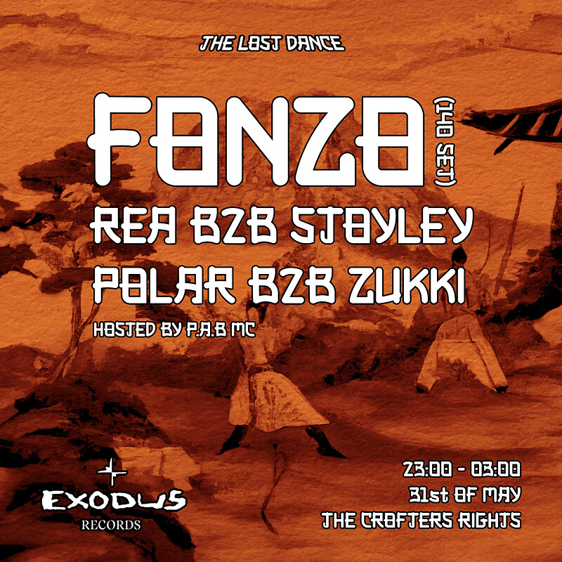 Exodus: The Lost Dance - Fonzo, Rea & Stoyley at Crofters Rights