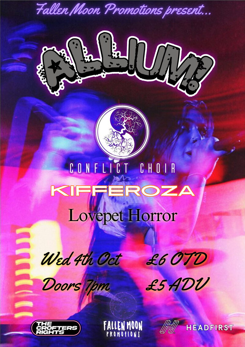 Allium + Support at Crofters Rights